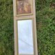 Miroir/ tableau ancien 88 × 42 cm