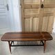 Scandinavian style coffee table with 2 levels from the 1960s.