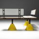 Modular postmodern seating system, Italy, 1980s