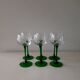 6 wine glasses
