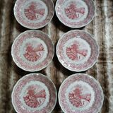 6 Italian ceramic plates