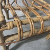 Child's rattan armchair