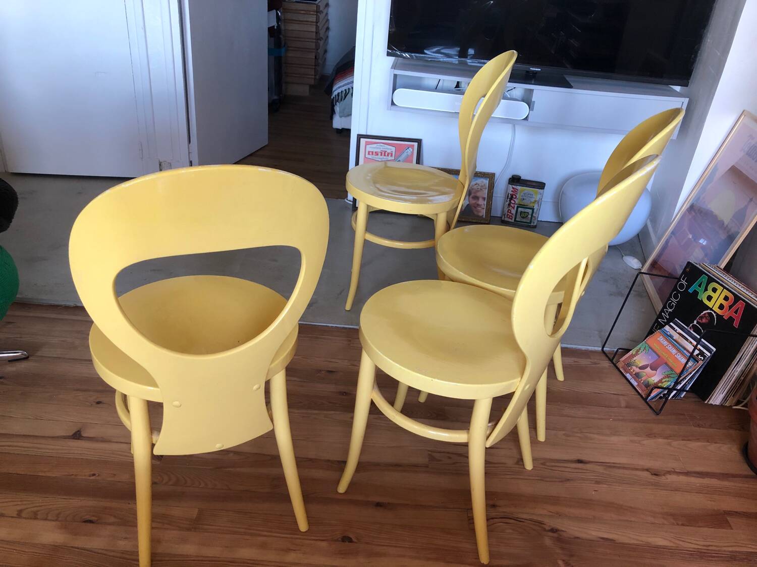 Set of 4 Baumann Seagull chairs
