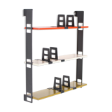 Shelf Tomado pocket with bookends