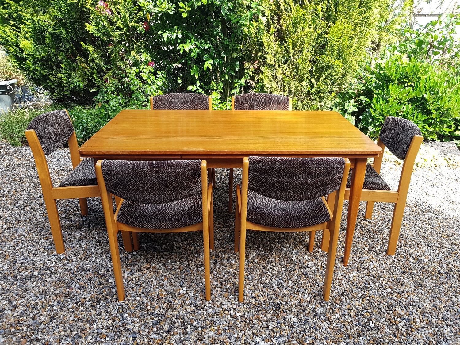 Vintage table from the 50s and 60s