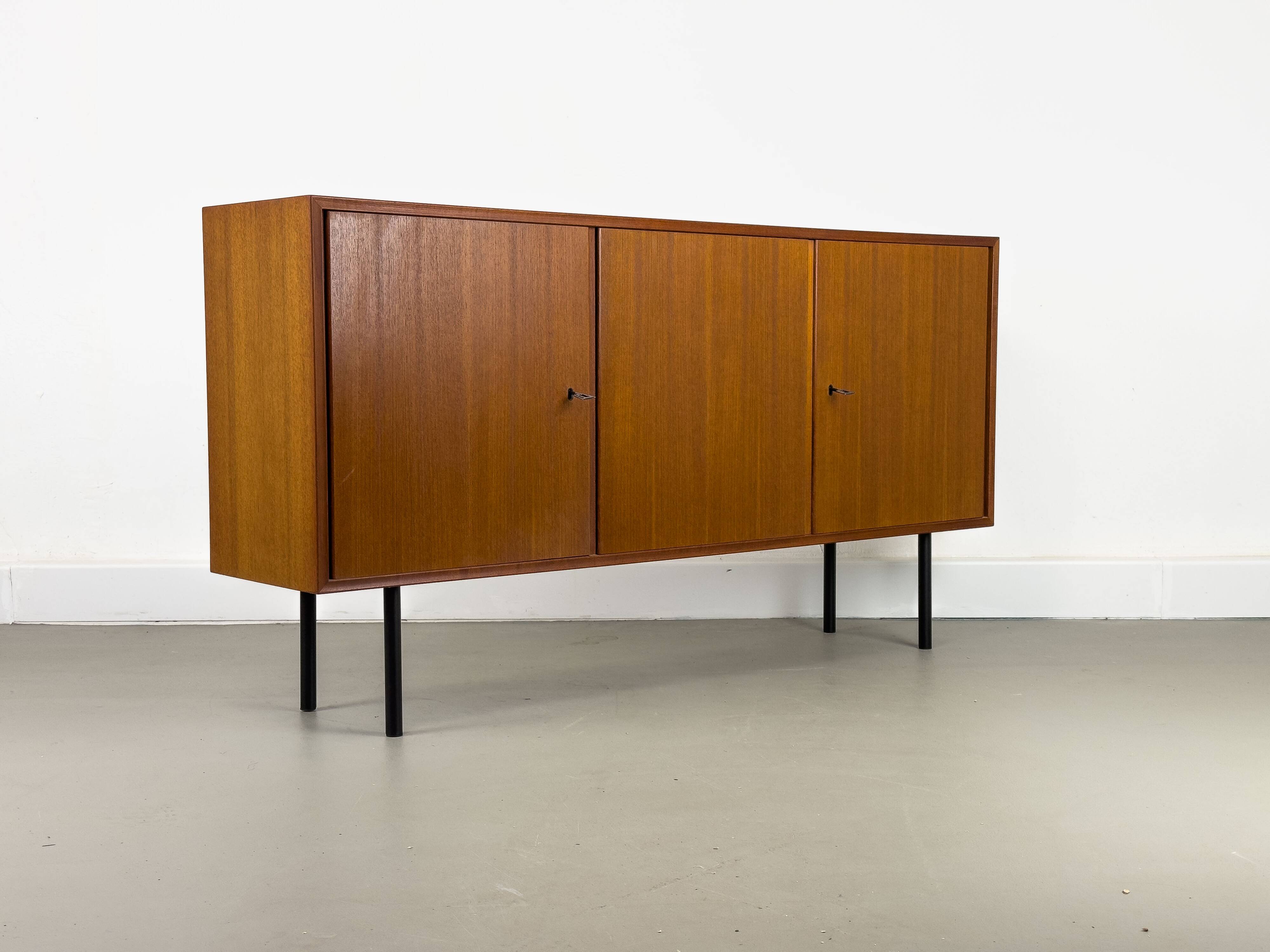 Buffet vintage en teck de Heinrich Riestenpatt, années 1960