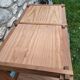 Solid wood shelf pine revival bauhaus 70s