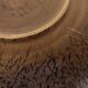 Fruit bowl Les Potiers de L'Abbaye 1970s Diameter 22.5 cm
