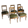 Set of 5 dining chairs