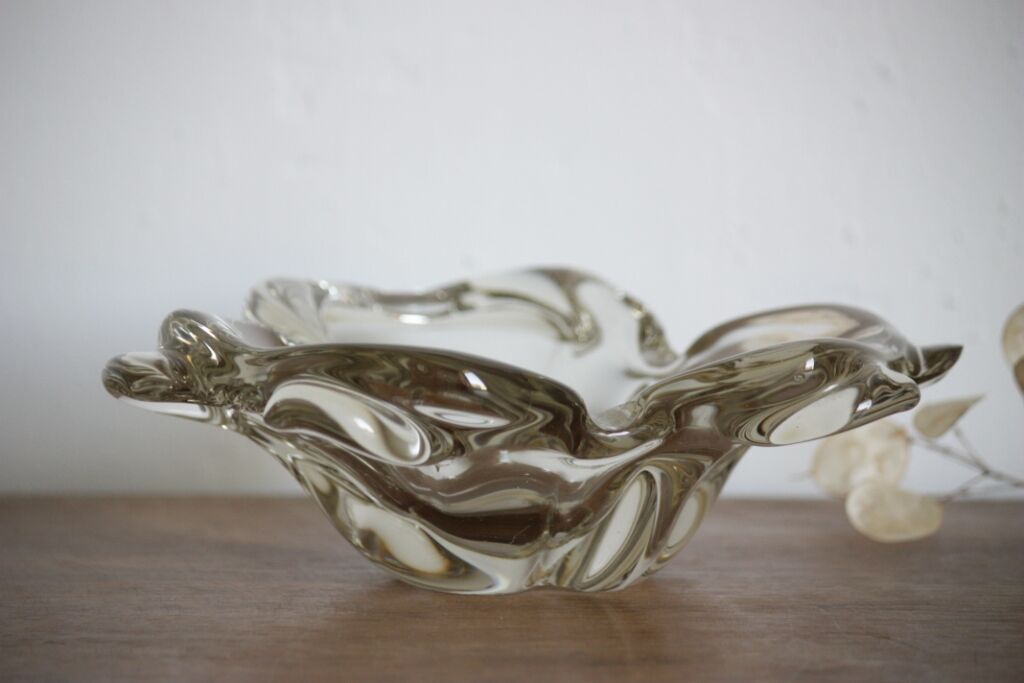 Crystal trinket bowl