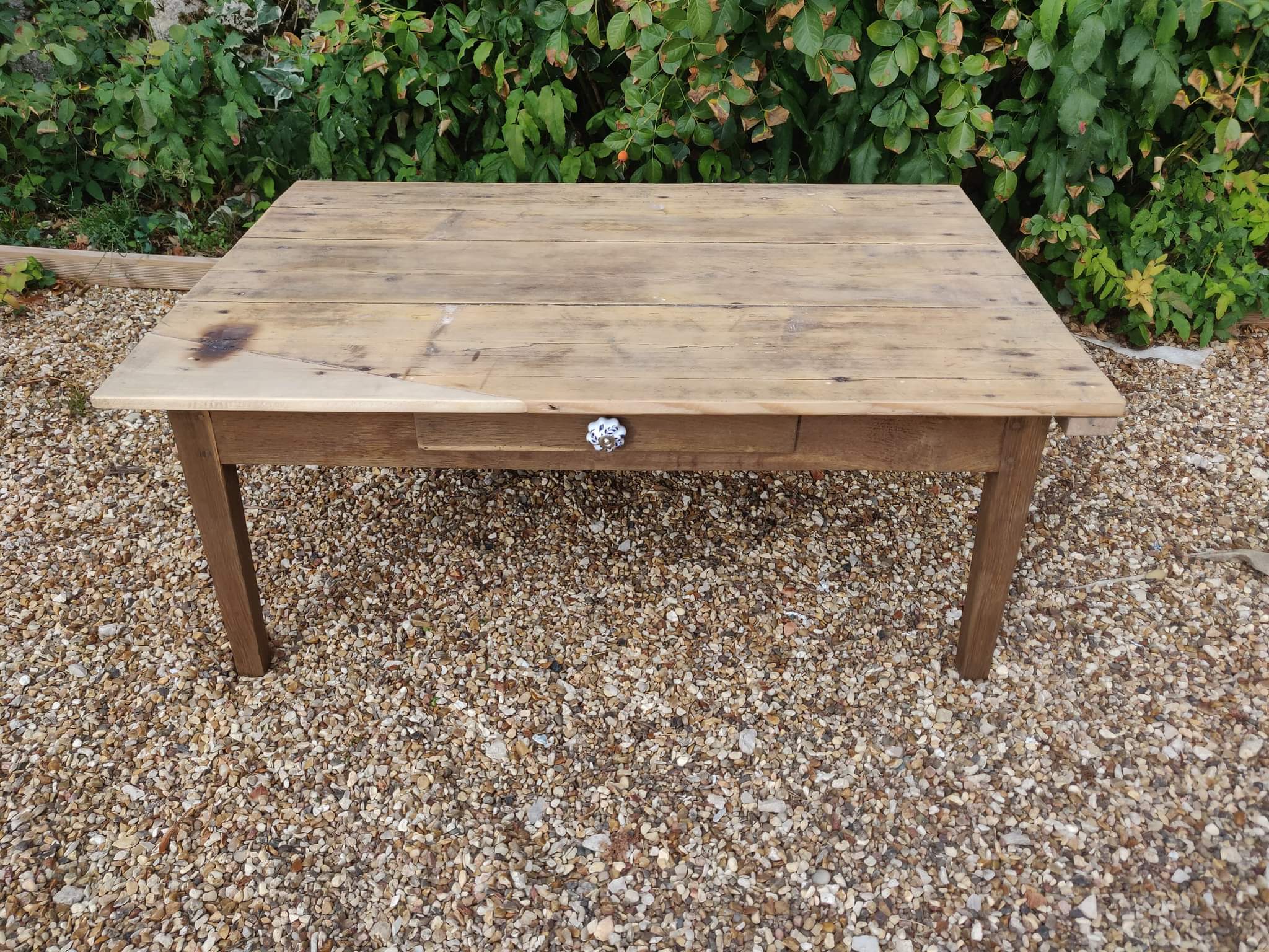 Coffee table farmhouse old camp