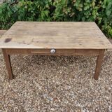 Table basse ferme camp ancienne