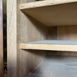 Solid oak binder cabinet