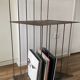 Brutalist steel console