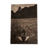 Heliography signed Jeanloup Sieff.