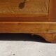 Antique Louis Philippe chest of drawers made entirely of walnut.