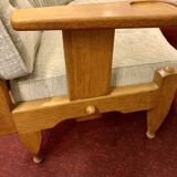 Sofa Guillerme and Chambron solid oak