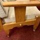 Sofa Guillerme and Chambron solid oak