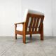 Vintage pine wood armchair, 1960s