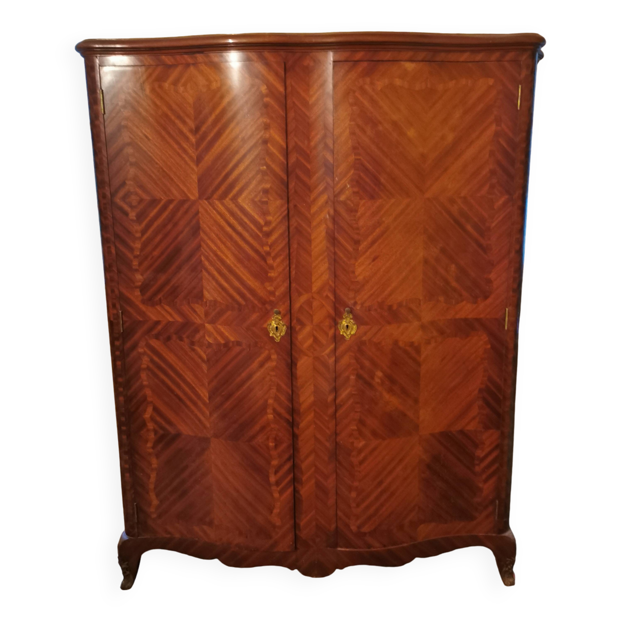 Louis xv cabinet marquetry very good condition