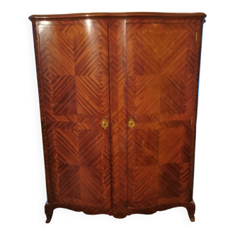 Louis xv cabinet marquetry very good condition