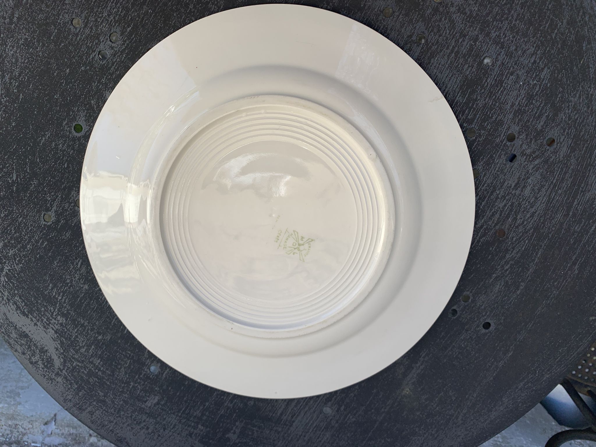 Set of two dishes, one with cakes and a hand-painted serving dish mill of wolves hamage Ceres