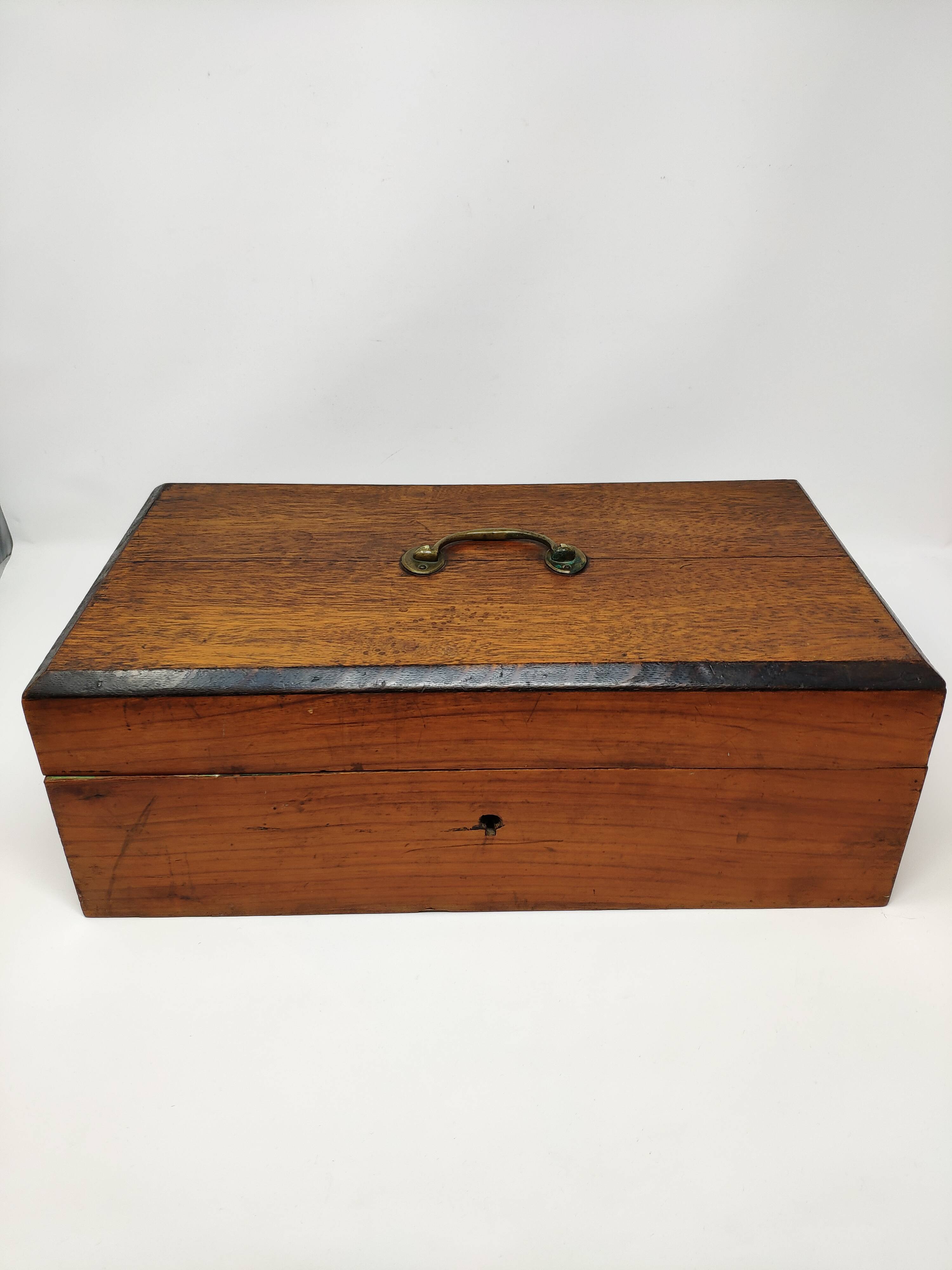 Antique wooden box