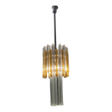 Murano Glass Trilobi Chandelier by Venini 1970’s