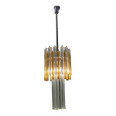 Lustre Trilobi en verre de Murano par Venini années 1970