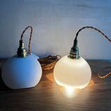 Pair of portable lamps