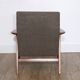 Fauteuil vintage scandinave en teck 1960