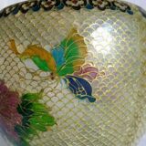 Openwork plique-à-jour enamel pot - 1920 to 1949 - China