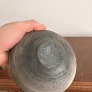 Pocket Vase Bowl Ashtray Raky Signed Pottery Craft Turquoise Z