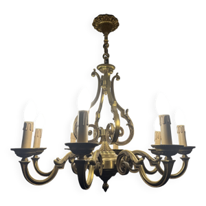 lustre bronze 8 branches