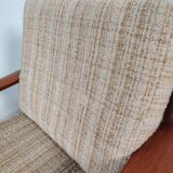 Pair of Scandinavian teak armchairs, Denmark 60s