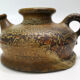 Modernist brutalist ceramic pot 1960s