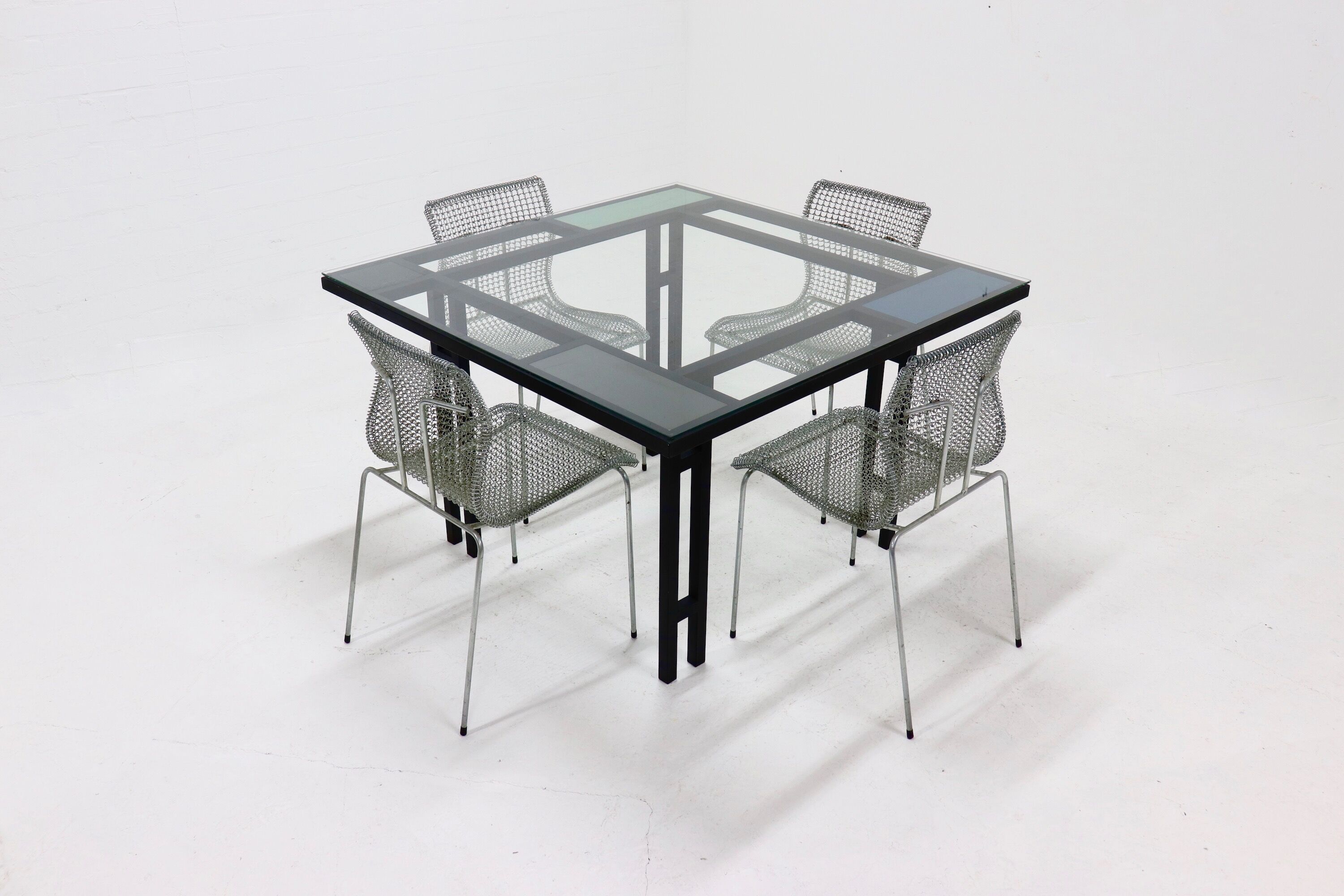Post Modern Pastoe Dining Table 1980s