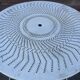 Garden furniture in wrought iron 1970
