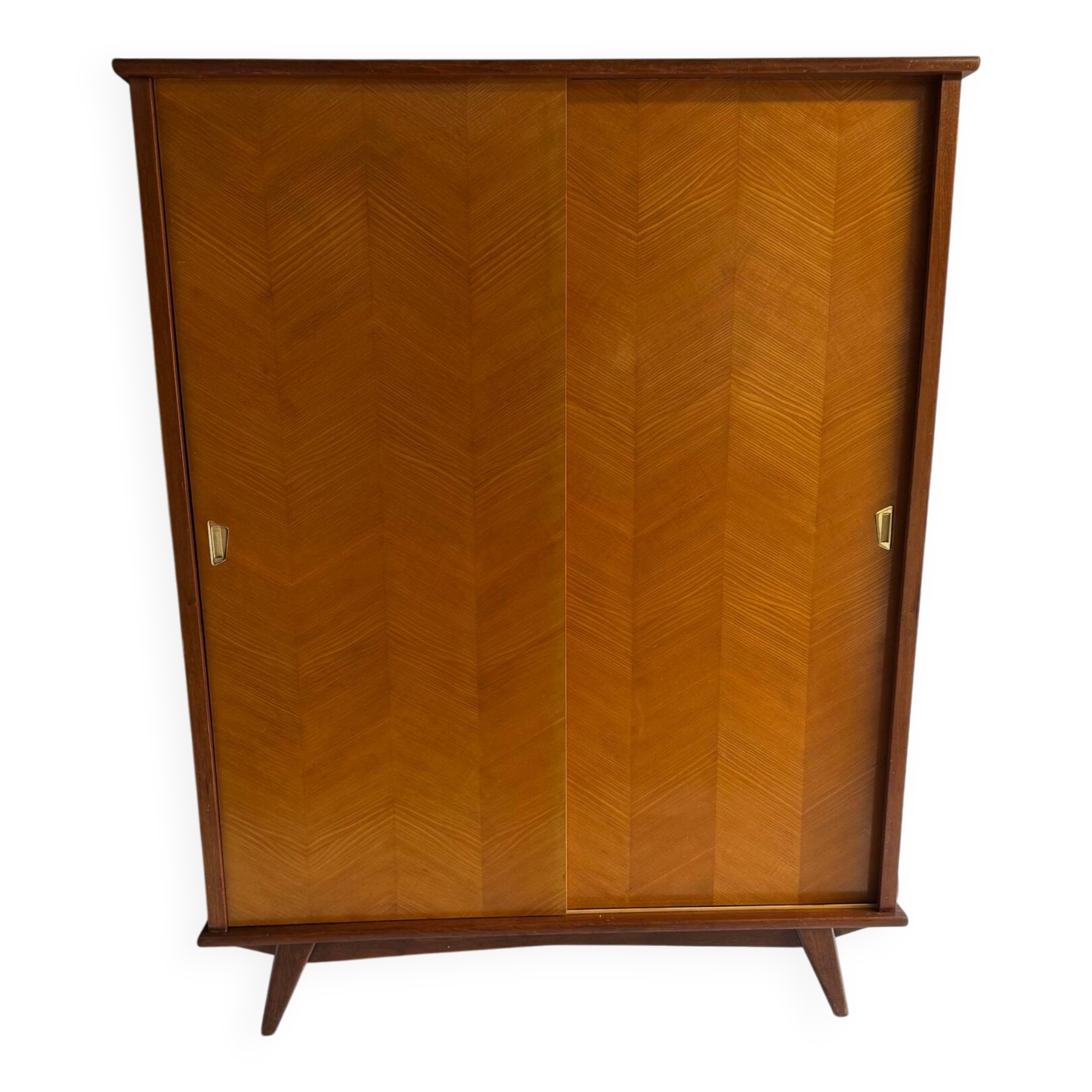 Armoire vintage à pieds compas