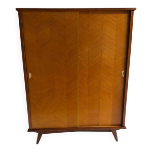 Armoire vintage à pieds - compas