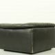 De Sede DS-11 modular lounge set – black leather, 1970s Swiss design