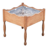 Oak Planter Stand by Henning Kjærnulf, Denmark, 1960s