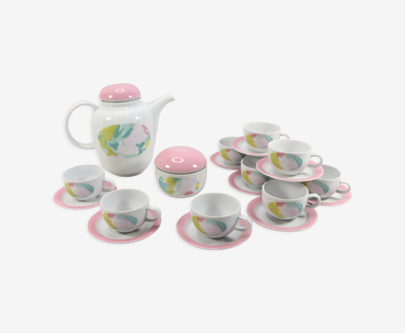 Service à café en porcelaine Kahla 80’s Allemagne