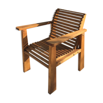 Post-war wooden removable chair