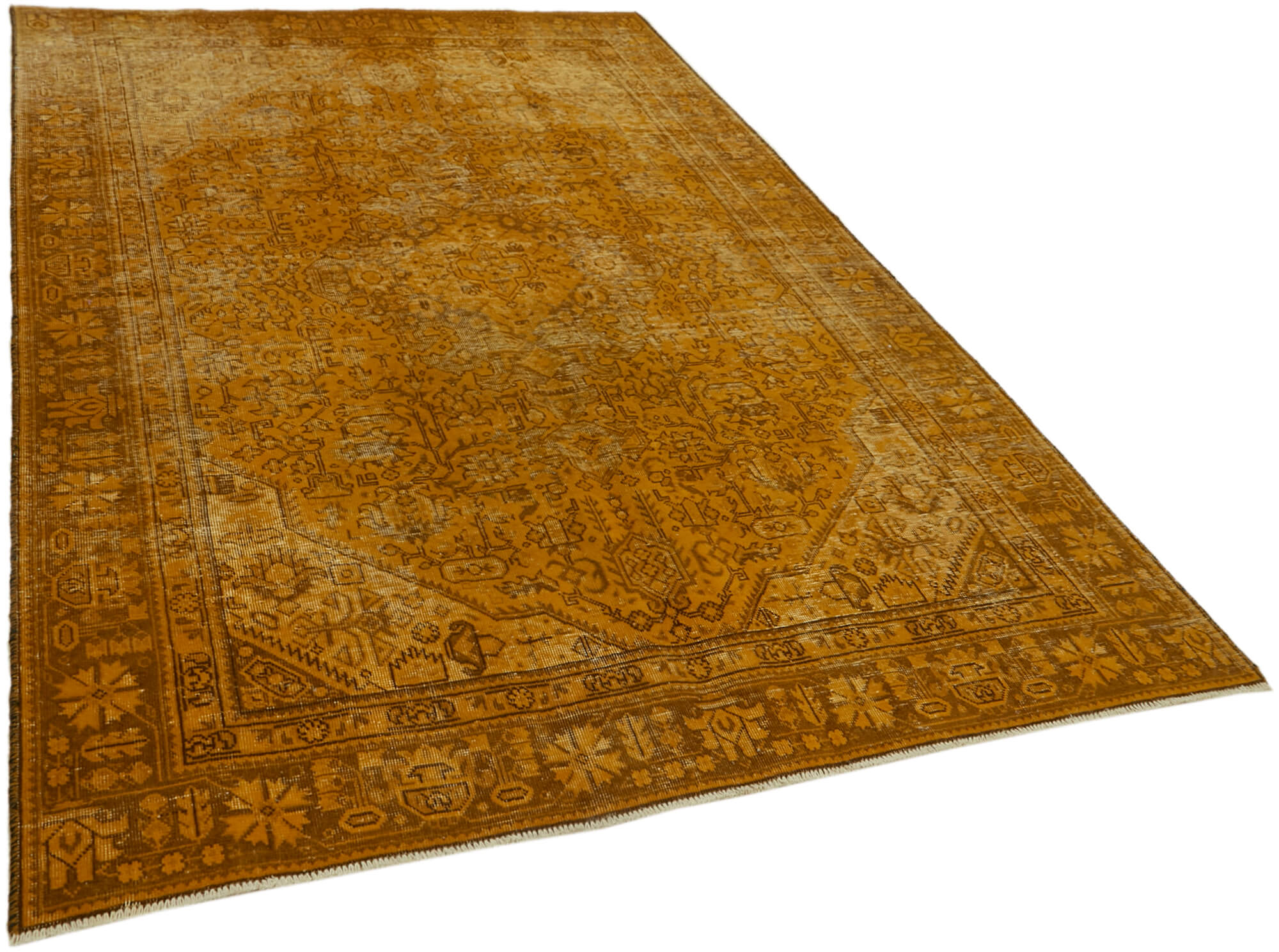 Tapis tissé à la maison années 1980, 185 cm x 270 cm