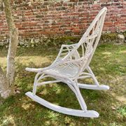 Rattan rocking chair