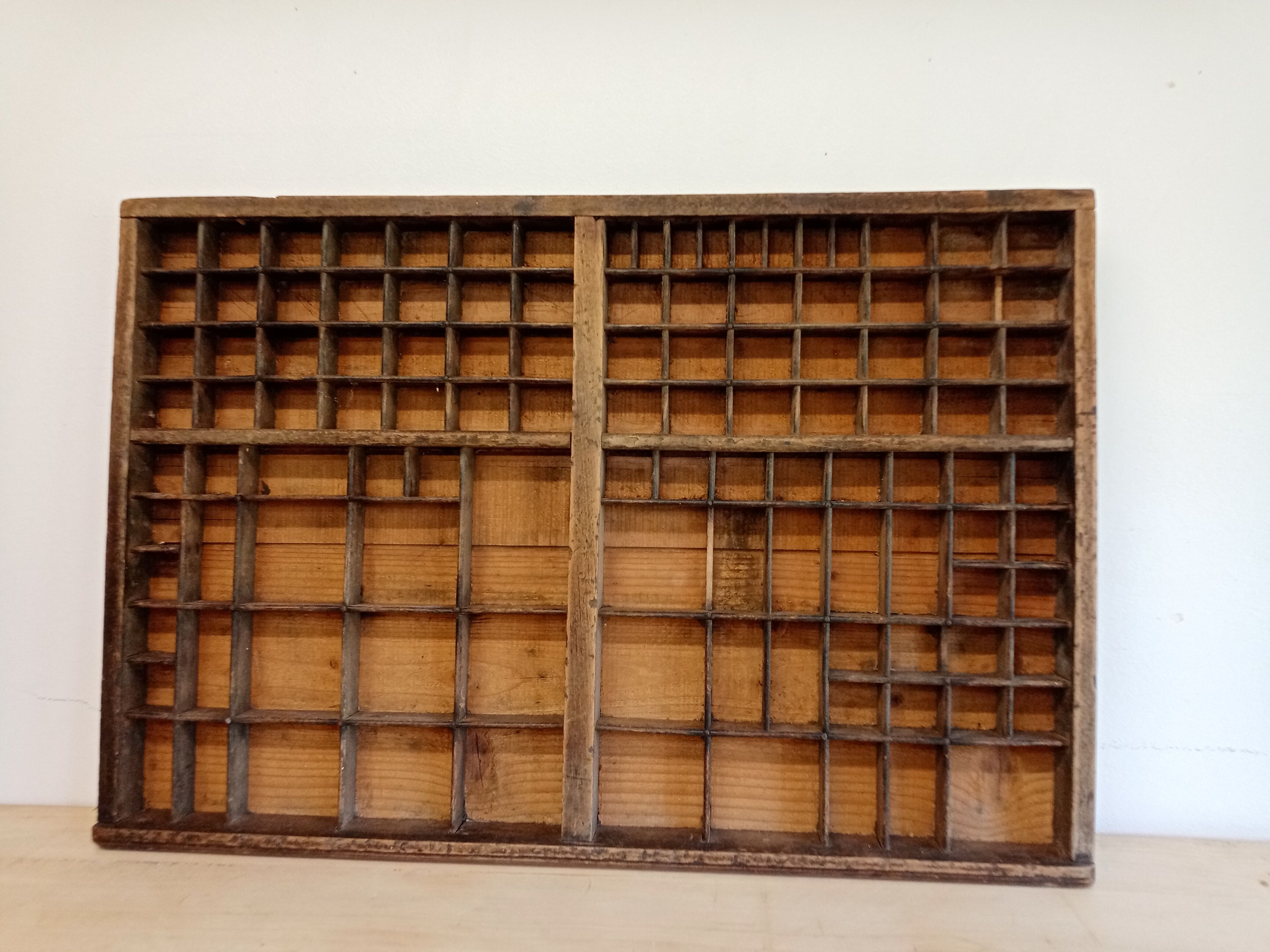 Wooden printer's locker