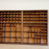 Wooden printer's locker