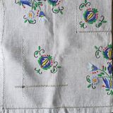 Nappe brodée main Artisanat polonais