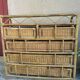 Rattan chest of drawers